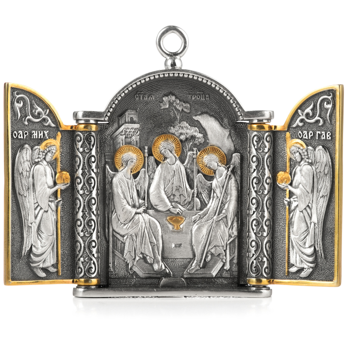 Silver folding "Trinity" small