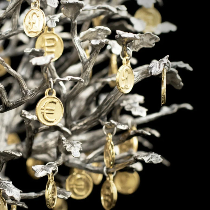 Sculpture "Money Tree"