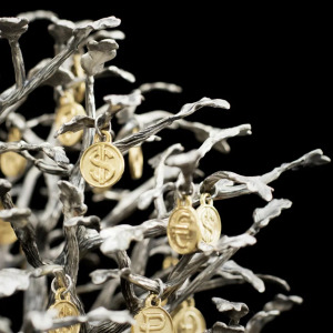 Sculpture "Money Tree"