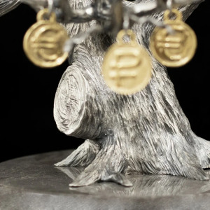 Sculpture "Money Tree"