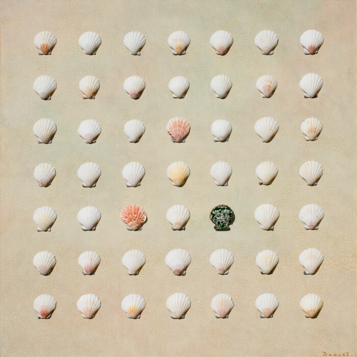 Damir Krivenko's painting "Eternal and transitory values"