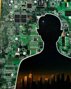 Damir Krivenko's painting "Hacker"