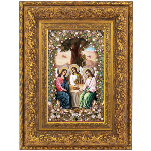 Icon of the Holy Trinity painting