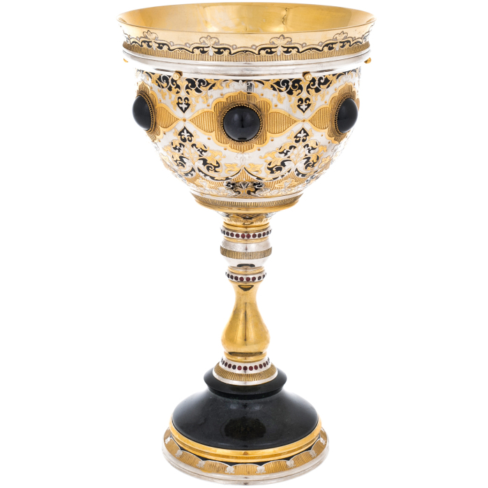 Dolerite cup "Tsarsky" Zlatoust