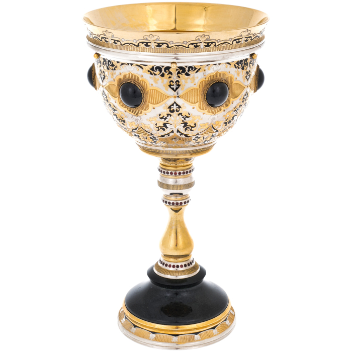 Dolerite cup "Tsarsky" Zlatoust