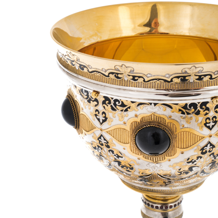 Dolerite cup "Tsarsky" Zlatoust