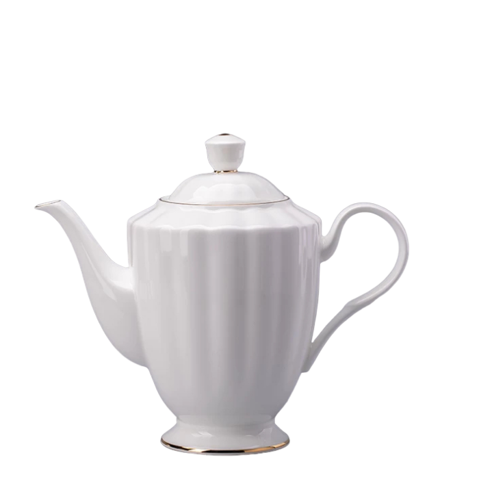 Tea set "Nega" Gold ribbon 14 items, for 6 persons