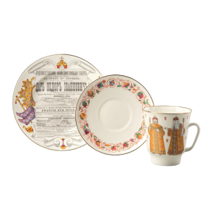 Tea set "Tsar Fyodor Ioannovich" 6 items, for 2 persons