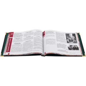 Leather-bound gift book "The Great Commander Marshal Zhukov" in 2 volumes