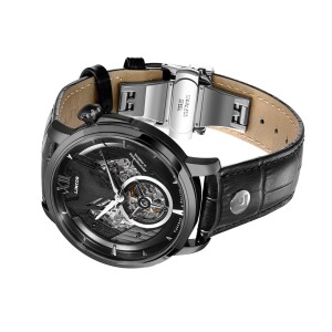 Automatic Mechanical Wristwatch Lincor UNI 7235 Black