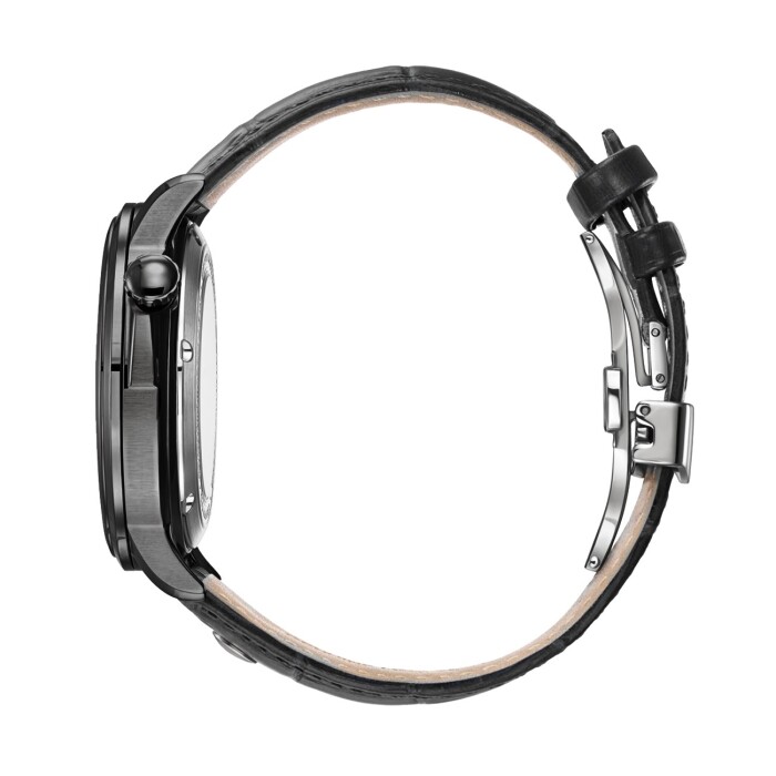 Automatic Mechanical Wristwatch Lincor UNI 7235 Black