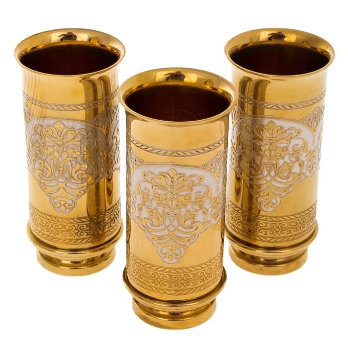 A large hunting set with a knife, Zlatoust