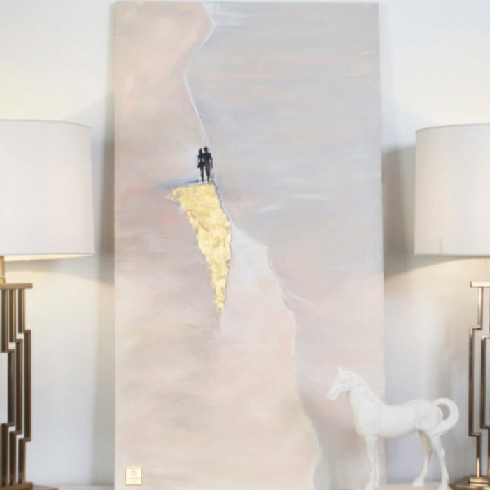 Картина HUMAN "Солнечный путь" 110x60 см