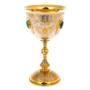 The Cup of "Omnipotence" with malachite, Zlatoust