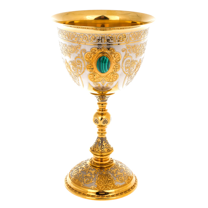 The Cup of "Omnipotence" with malachite, Zlatoust