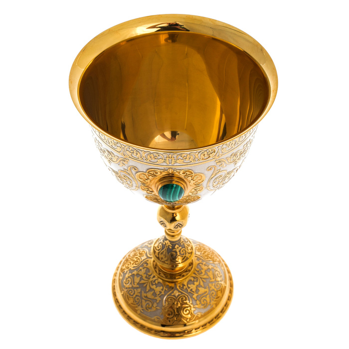 The Cup of "Omnipotence" with malachite, Zlatoust