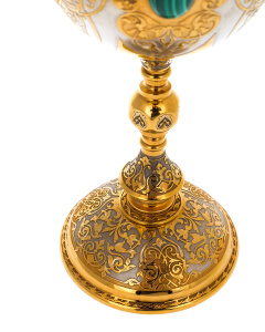 The Cup of "Omnipotence" with malachite, Zlatoust