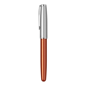 Ручка-роллер Parker Sonnet Essentials Orange SB Steel CT, перо: F