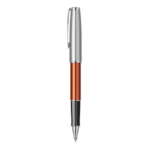 Ручка-роллер Parker Sonnet Essentials Orange SB Steel CT, перо: F