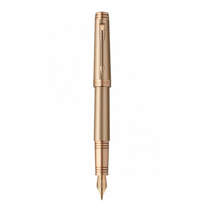 Перьевая ручка Parker Premier Monochrome F564, Pink Gold PVD