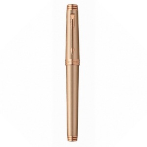 Перьевая ручка Parker Premier Monochrome F564, Pink Gold PVD