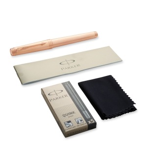 Перьевая ручка Parker Premier Monochrome F564, Pink Gold PVD