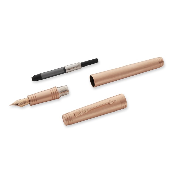 Перьевая ручка Parker Premier Monochrome F564, Pink Gold PVD