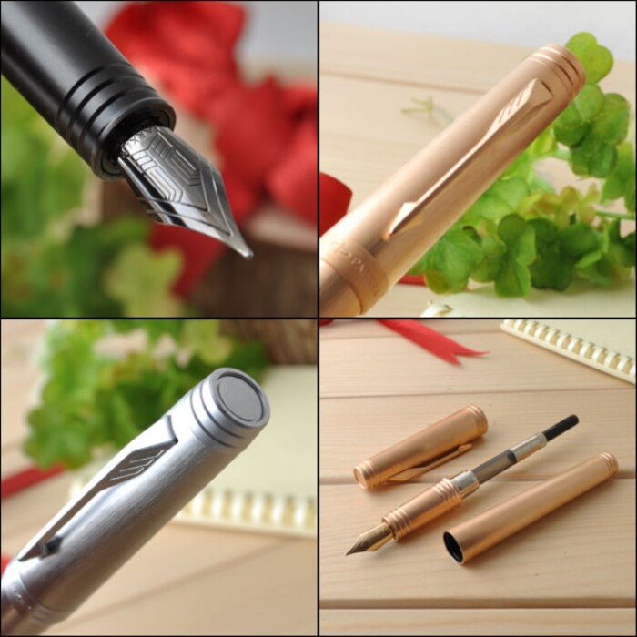 Перьевая ручка Parker Premier Monochrome F564, Pink Gold PVD
