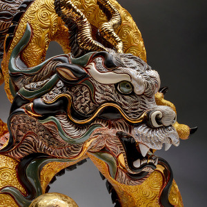 Sculpture "Endless Dragon"