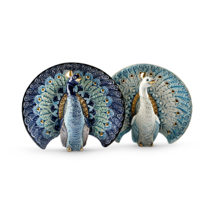 Collection of sculptures "Peacocks"
