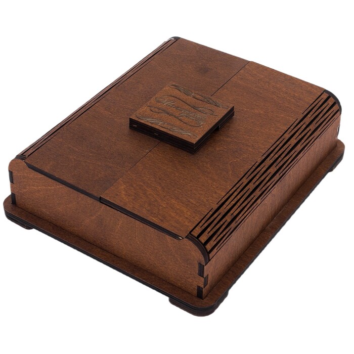 Leather-bound gift book "The Little Prince" by A.Exupery