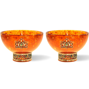 Set of amber bowls "Oriental fairy tale"