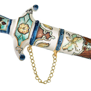 The "Dagger" damask