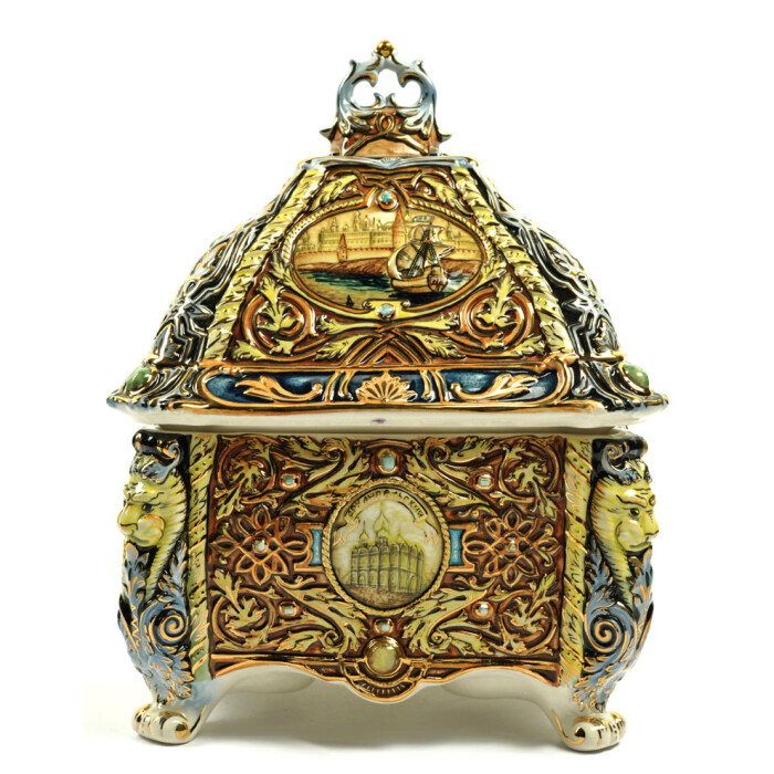 The "Casket" damask