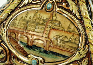 The "Casket" damask