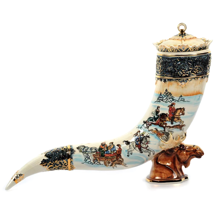 The Horn of Plenty Damask