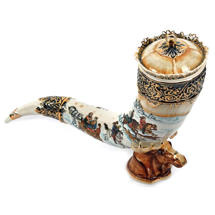 The Horn of Plenty Damask