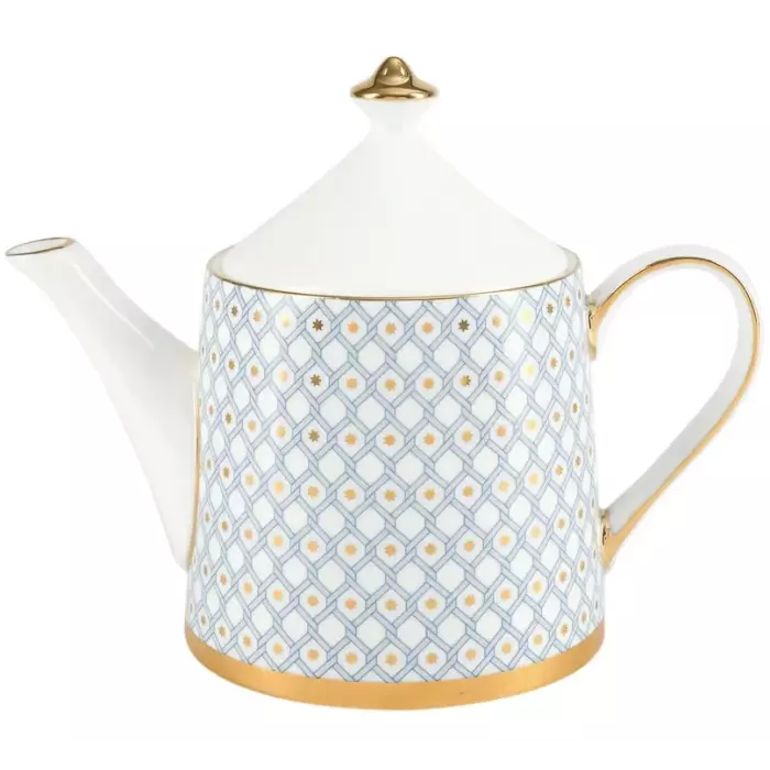 Azur tea set of Idyllic shape, 10 items, for 4 persons