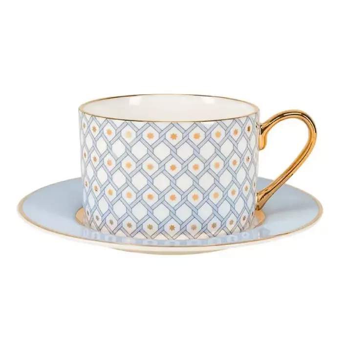Azur tea set of Idyllic shape, 10 items, for 4 persons