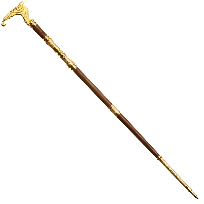 Walking stick "Eagle on top" Zlatoust