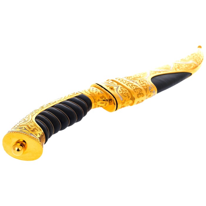 Dagger "Oriental" with black damascus