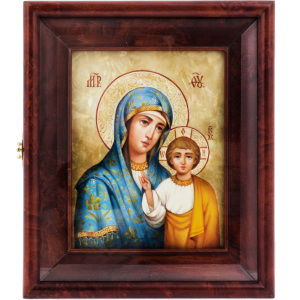 The Sign icon with mother of pearl