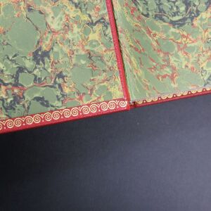 Книга в кожаном переплете "Кухня века"