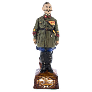 Porcelain statuette "Semyon Budyonny. The Civil War"