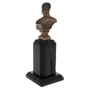 Statuette bust of stained oak "Stalin I.V."