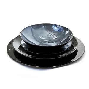 Salad plate "Udolpho black"
