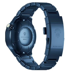 Automatic wristwatch Lincor "Medusa Cold" blue