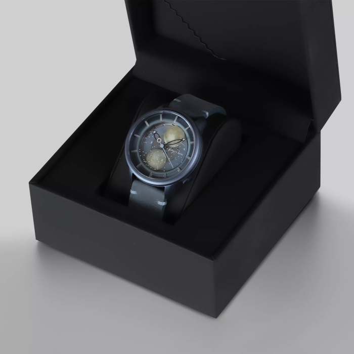 Automatic Mechanical Wristwatch Lincor "Sputnik" blue