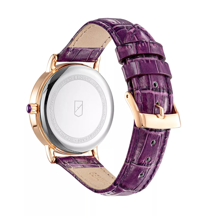 Wrist Quartz watch UCHZ lilac-white