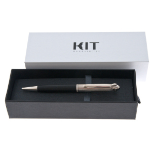 Silver-black roller handle with cubic zirconia (Kit Day)